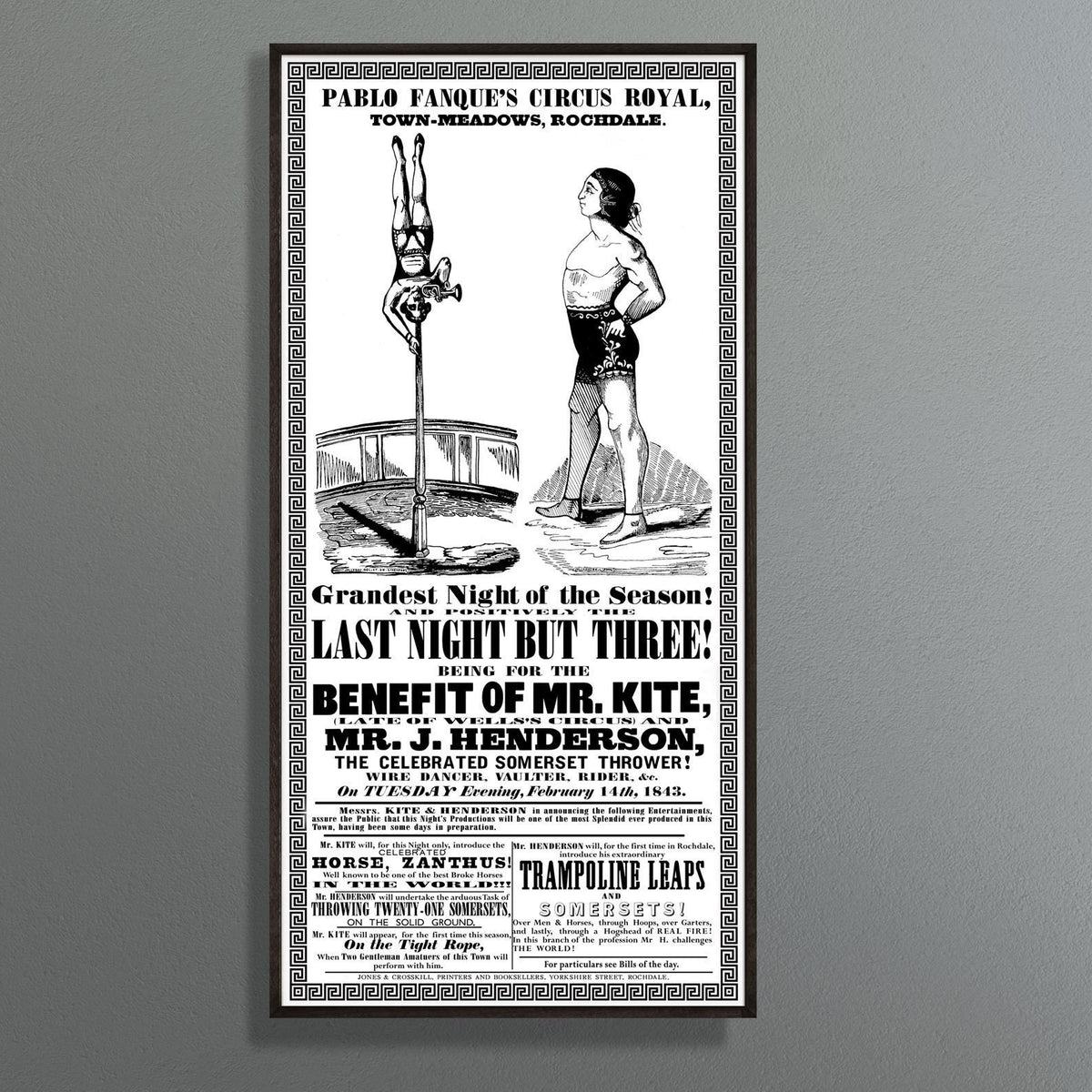 Benefit For Mr Kite - Beatles - Framed Print