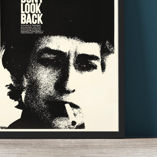 Bob Dylan - Don't Look Back Film Poster - Framed Print