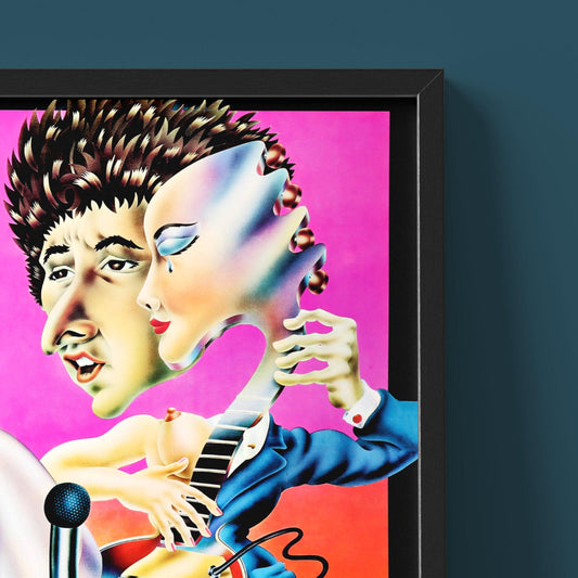 Bob Dylan - Don't Look Back Colour Film Poster - Framed Print