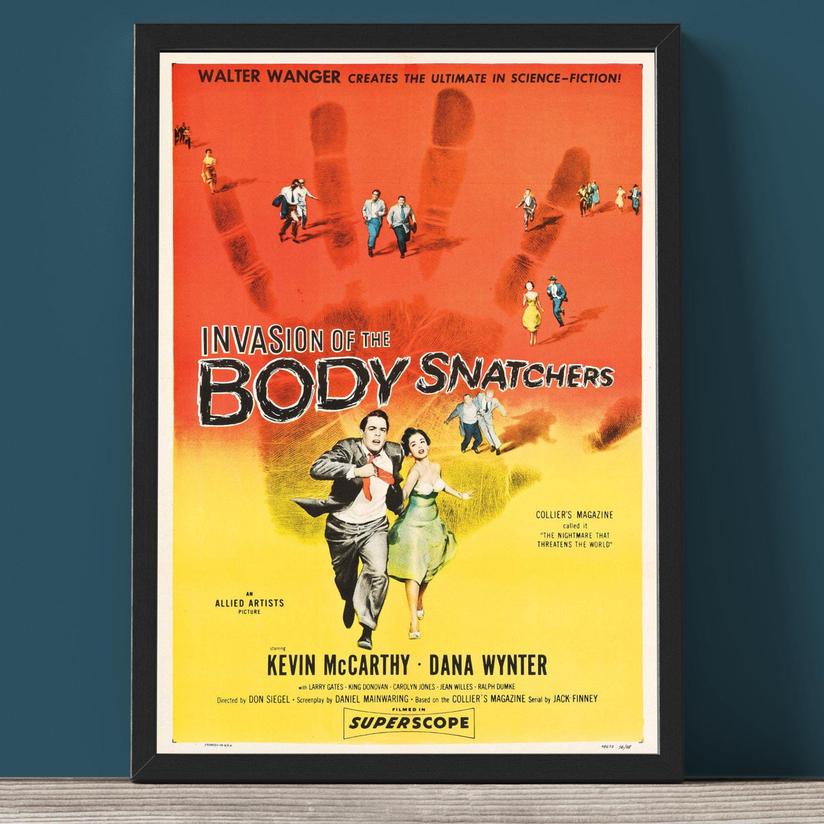 Invasion of the Body Snatchers - Film Poster - Framed Print