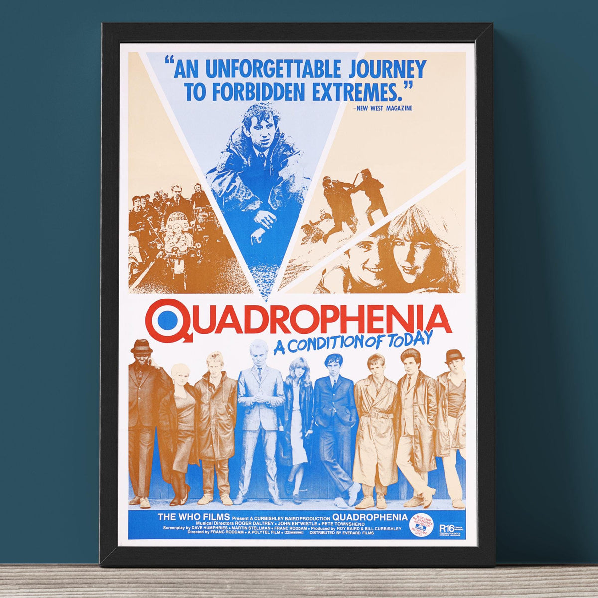 Quadrophenia - Film Poster - Framed Print
