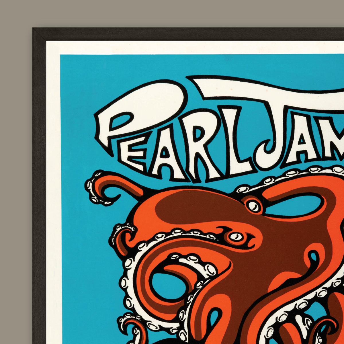 Pearl Jam - Concert Poster - Framed Print