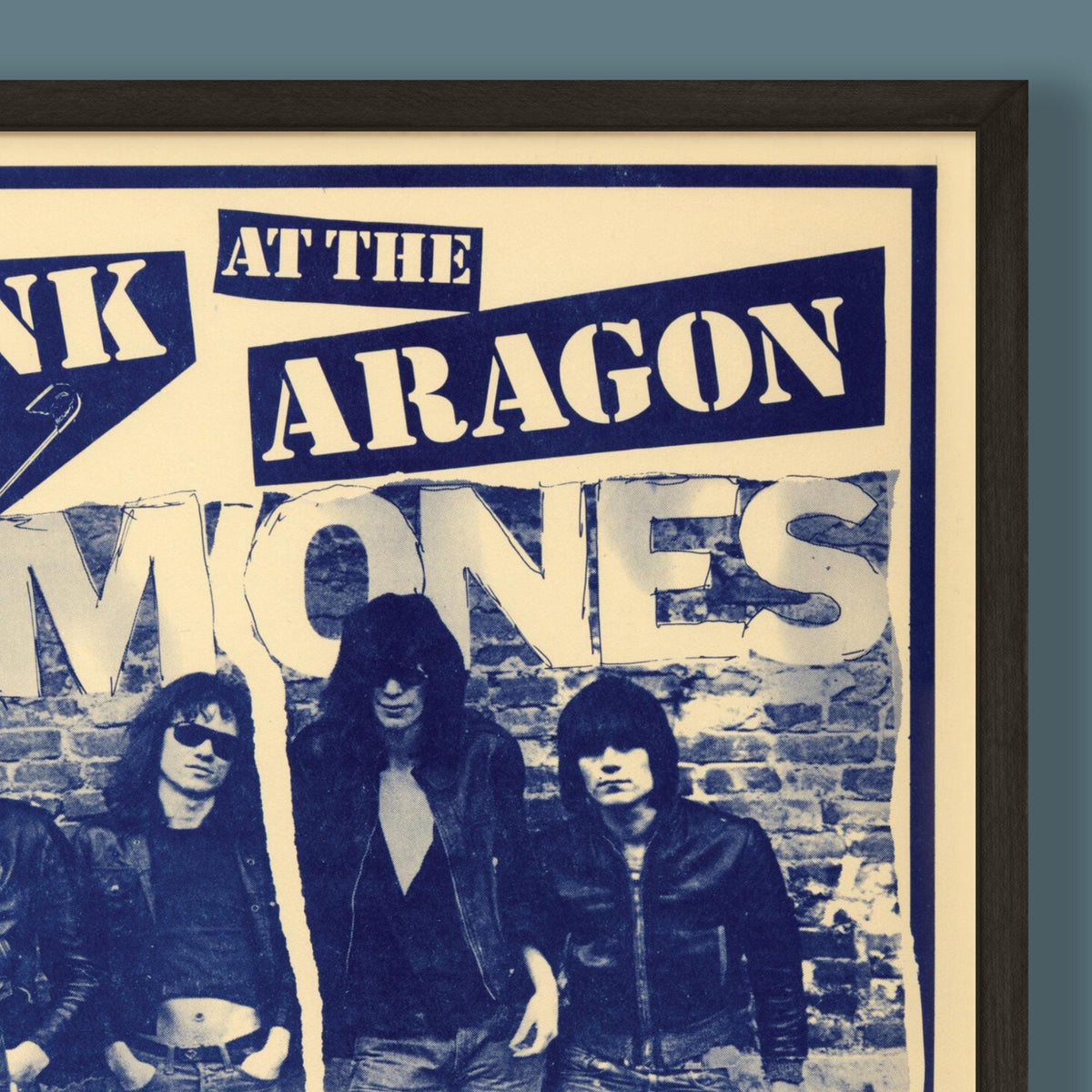 Ramones - Concert Poster - Framed Print