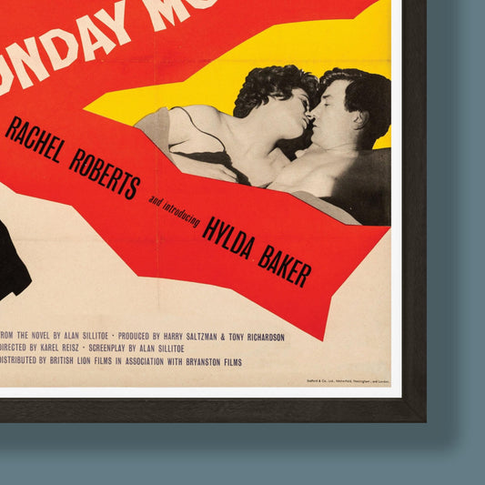 Saturday Night Sunday Morning - Film Poster - Framed Print