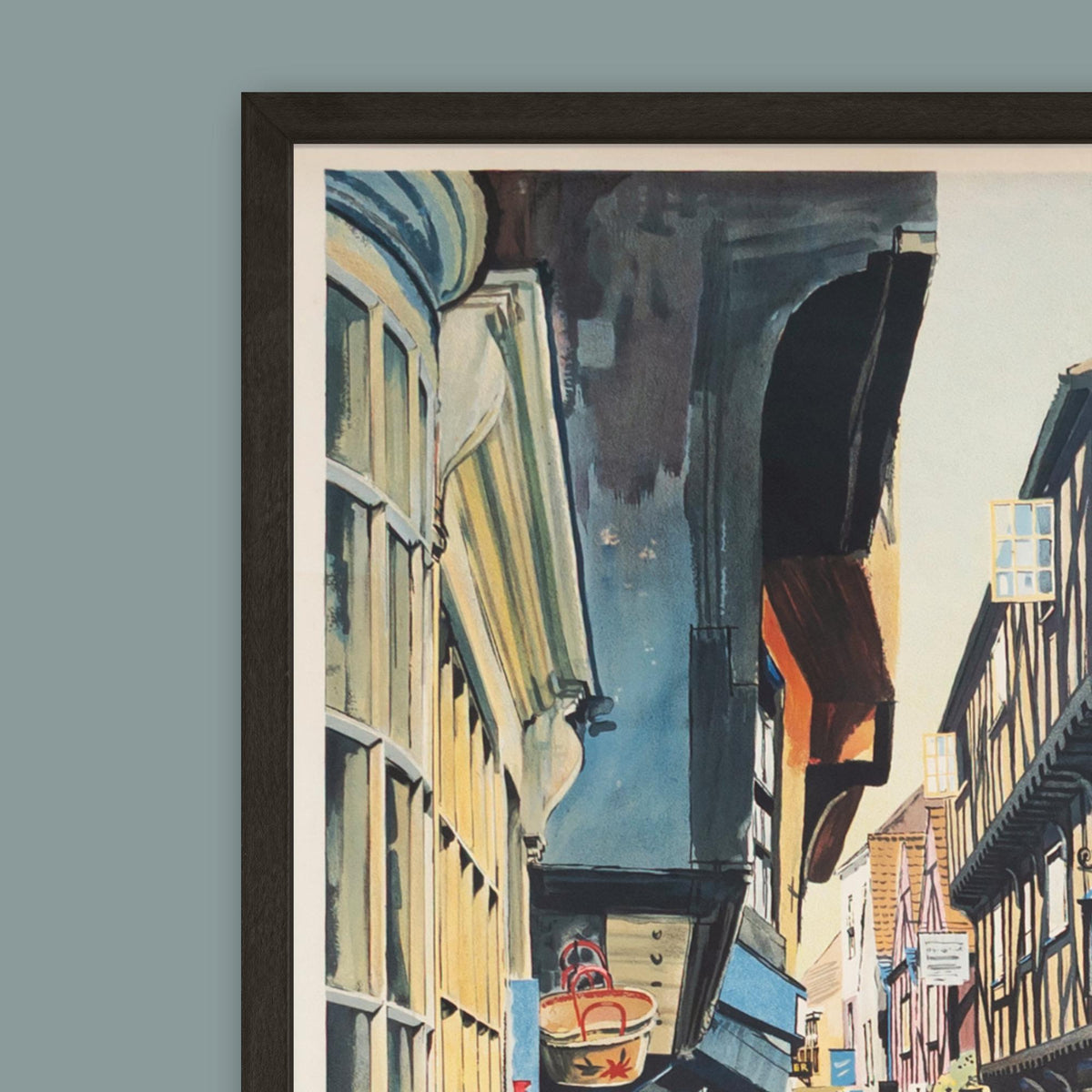 Vintage York Railway Travel Poster