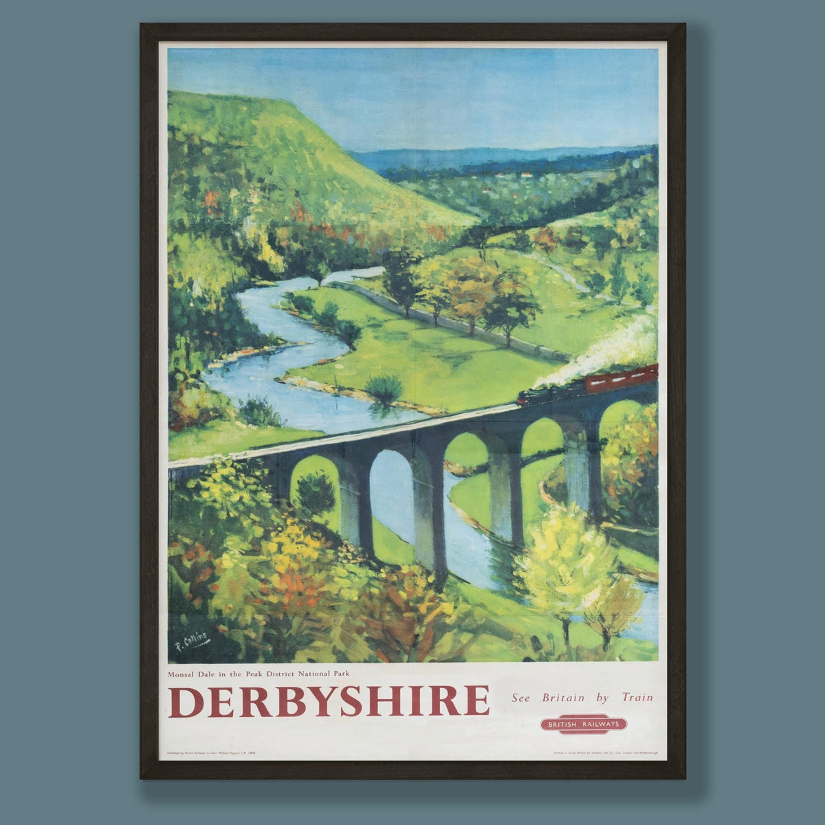 Vintage Railway Posters & Framed Railway Prints