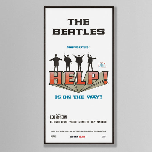 Help! - Beatles - Film Poster - Framed Print