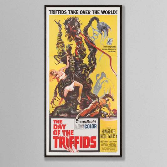 The Day of the Triffids - Vintage Film Poster - Framed Print