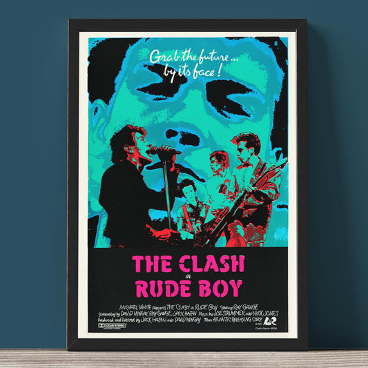 The Clash - Rude Boy Film Poster - Framed Print
