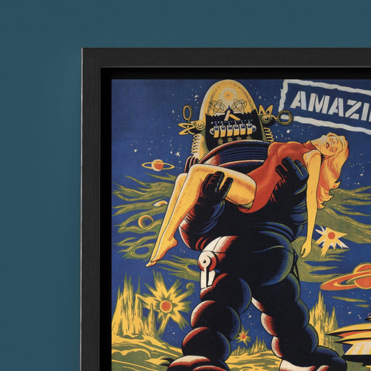 Forbidden Planet - Film Poster - Framed Print