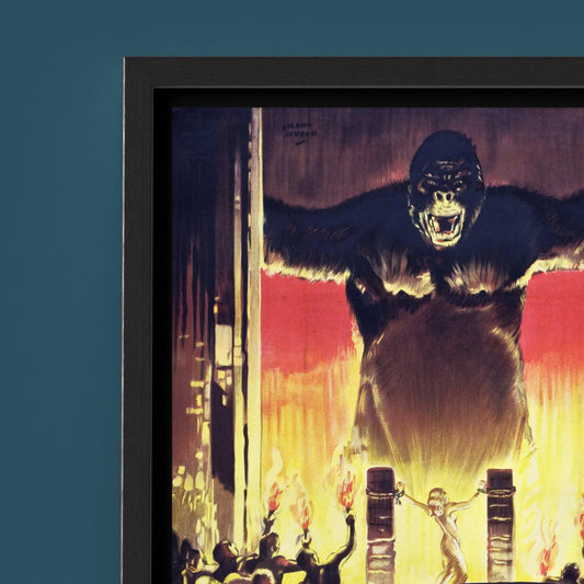 King Kong - Film Poster - Framed Print
