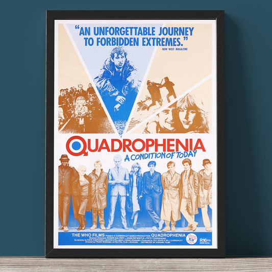 Quadrophenia - Film Poster - Framed Print