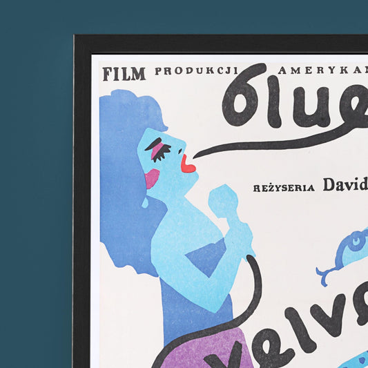 Blue Velvet - Film Poster - Framed Print