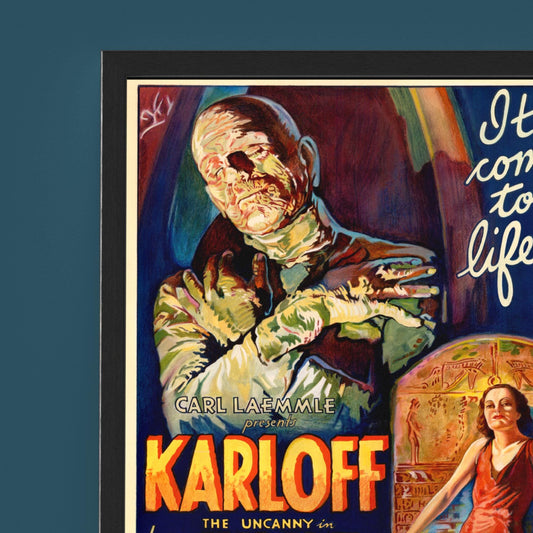 The Mummy - Film Poster - Framed Print