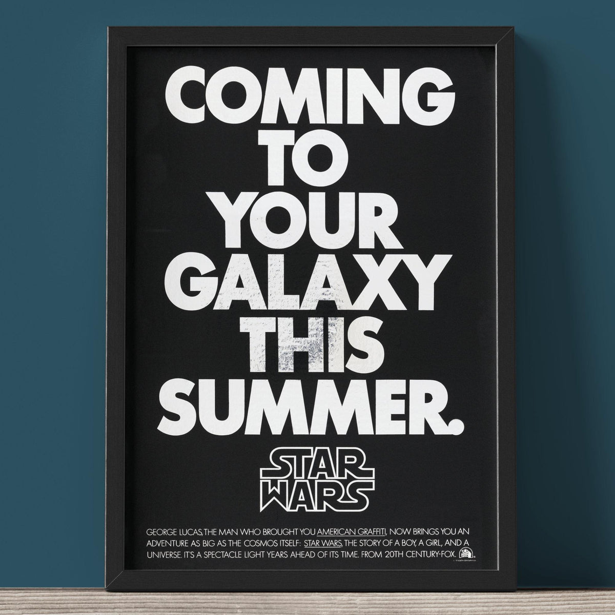Star Wars - Film Poster - Framed Print