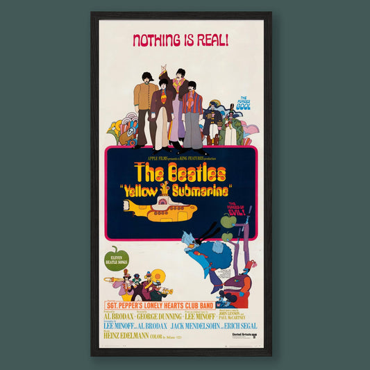 Yellow Submarine - Beatles - Framed Print