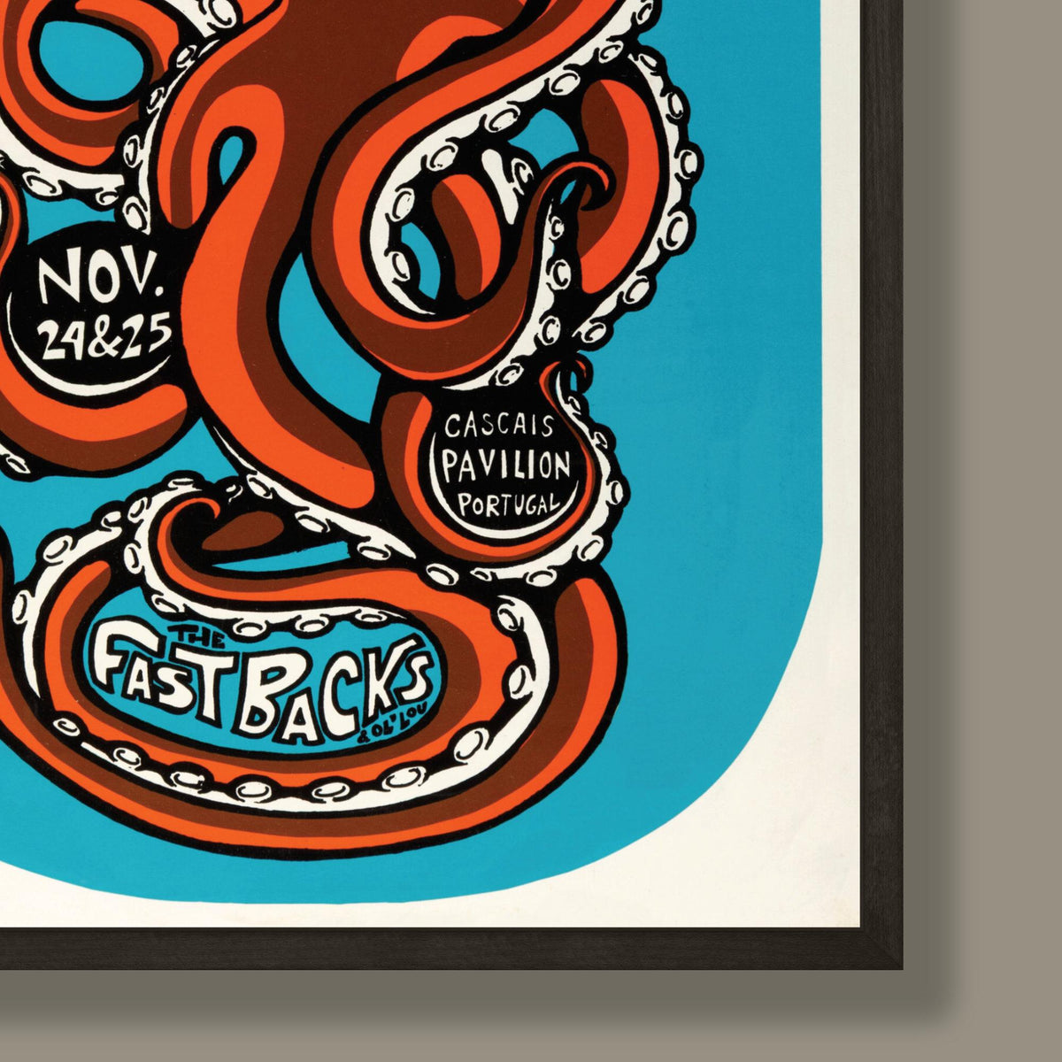 Pearl Jam - Concert Poster - Framed Print