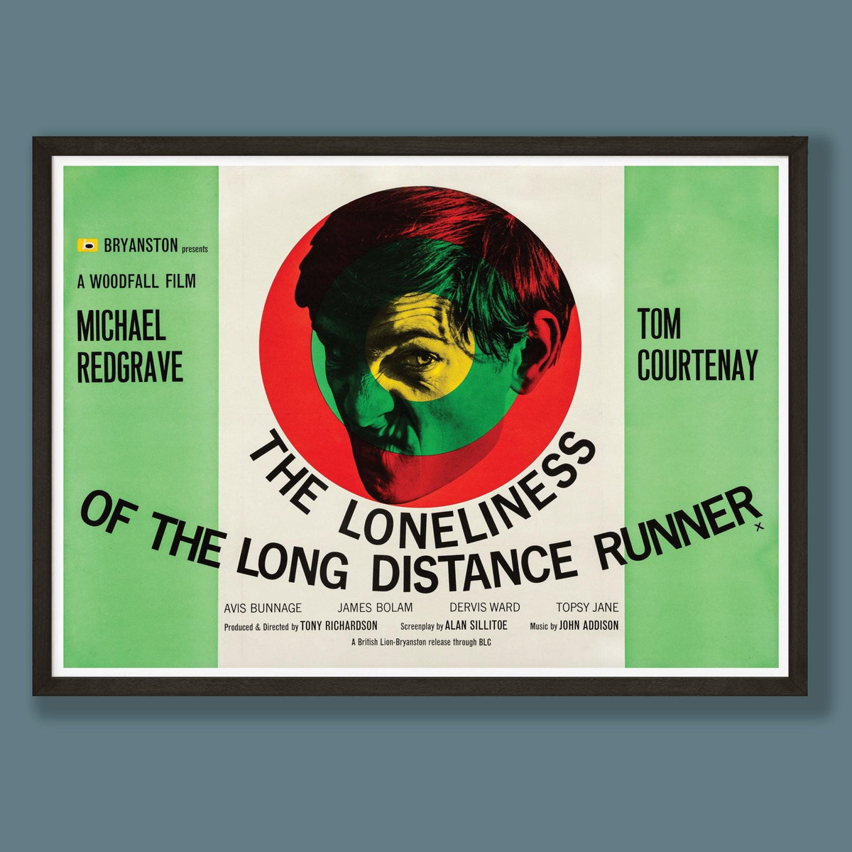 The Loneliness of the Long Distance Runner - Film Poster - Framed Print