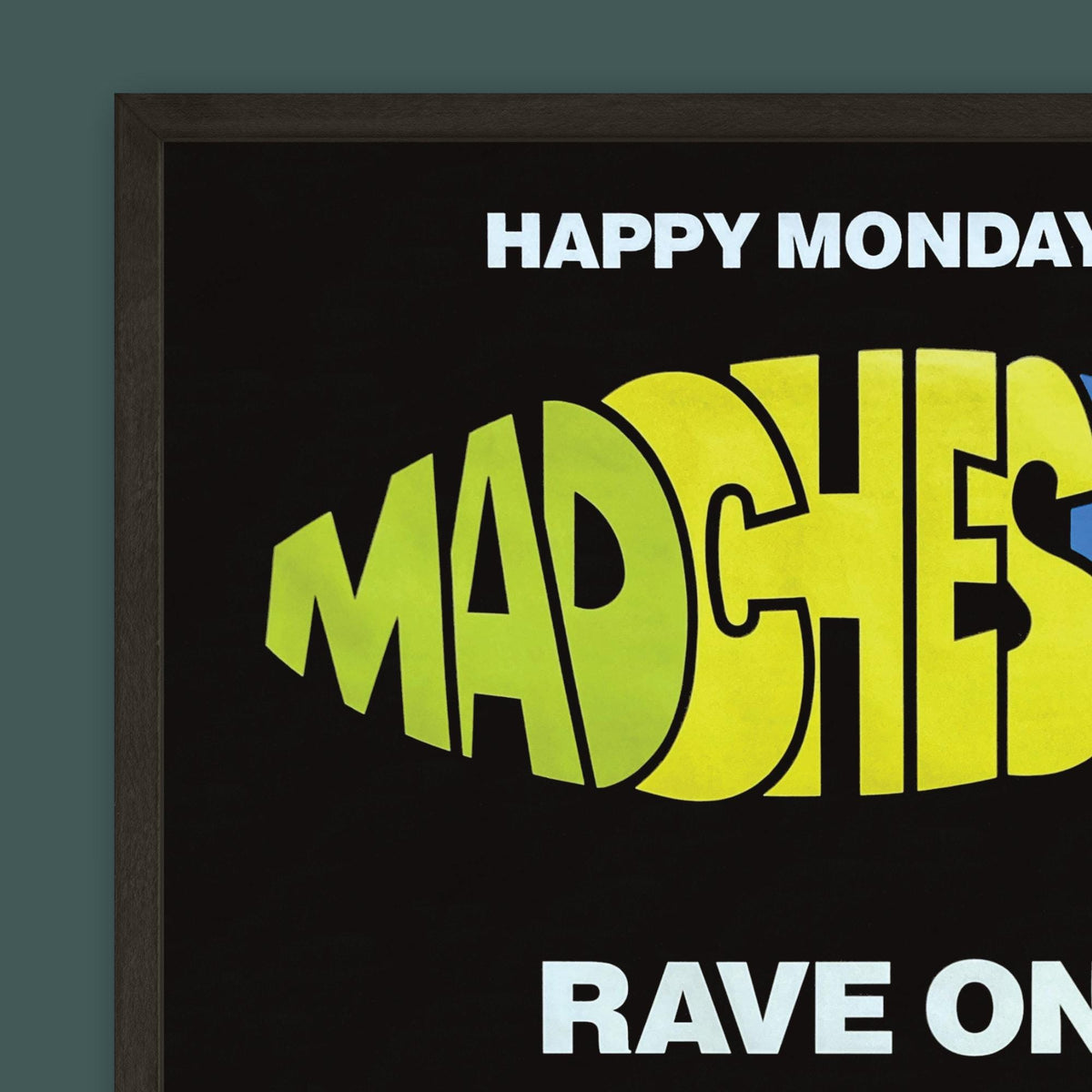 Happy Mondays - Madchester Music Poster - Framed Print