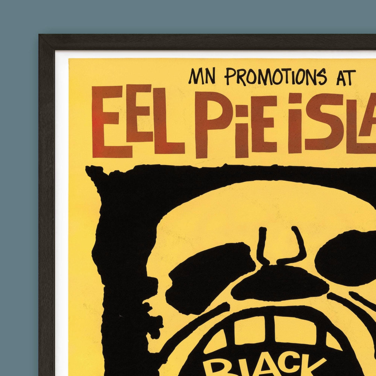Black Sabbath - Eel Pie Island Concert Poster - Framed Print