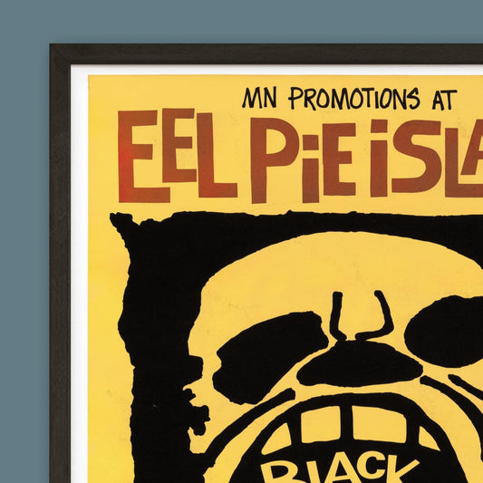 Black Sabbath - Eel Pie Island Concert Poster - Framed Print