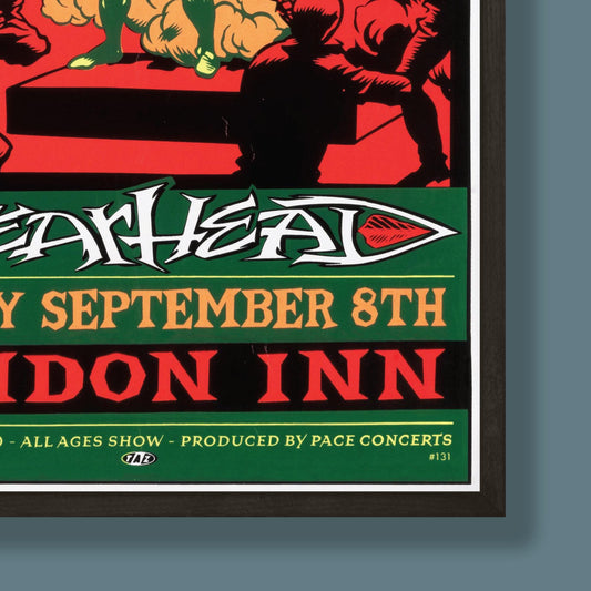 Foo Fighters - Rendon Inn Concert Poster - Framed Print