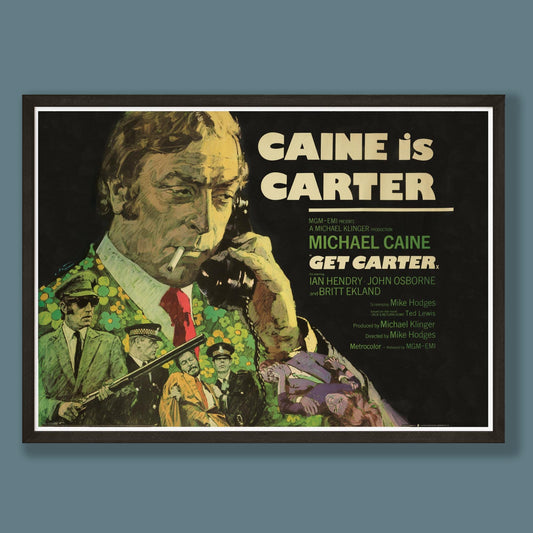 Get Carter - Film Poster - Framed Print