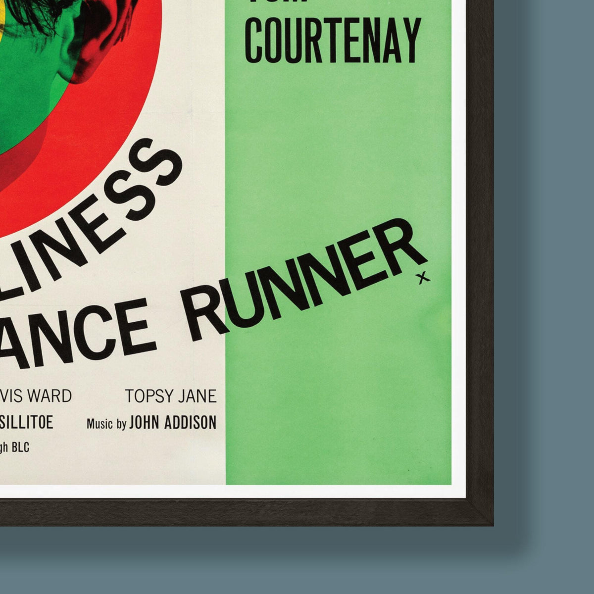The Loneliness of the Long Distance Runner - Film Poster - Framed Print